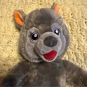 Build A Bear BAB 2019 Wiley Great Wolf Lodge Plush Stuffed Animal 17” EUC